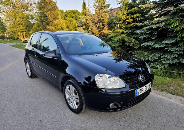 Volkswagen Golf cena 11300 przebieg: 195000, rok produkcji 2007 z Czarna Woda małe 352